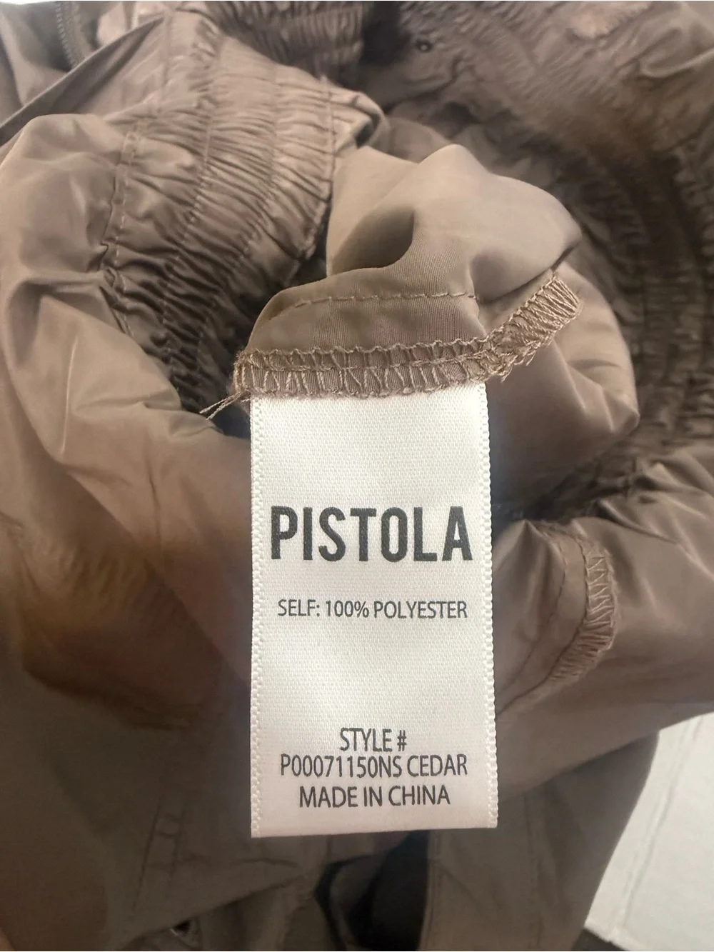 pistola Becca Sleeveless Utility Jumpsuit in Taupe Anthropologie Size XS